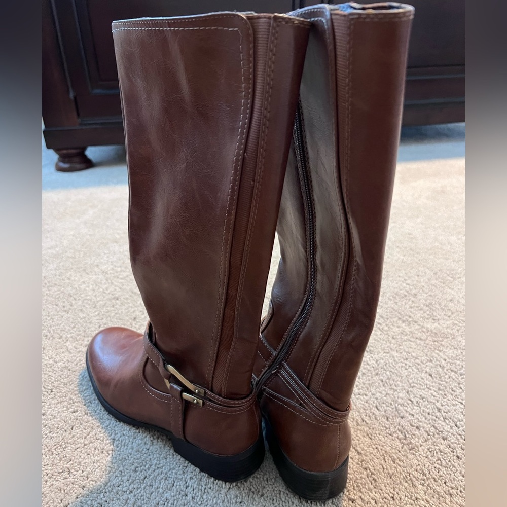 Life Stride Brown Riding Boots - Never Used